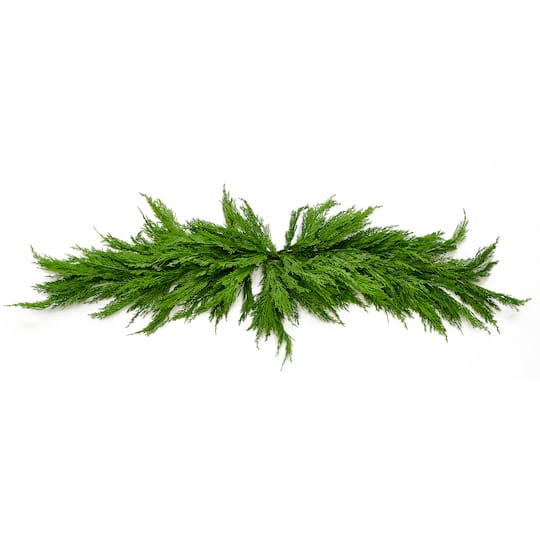 47" Christmas Artificial Evergreen Pine & Cypress Swag